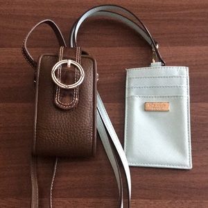Kate Spade ID holder and Brighton Phone Carrier